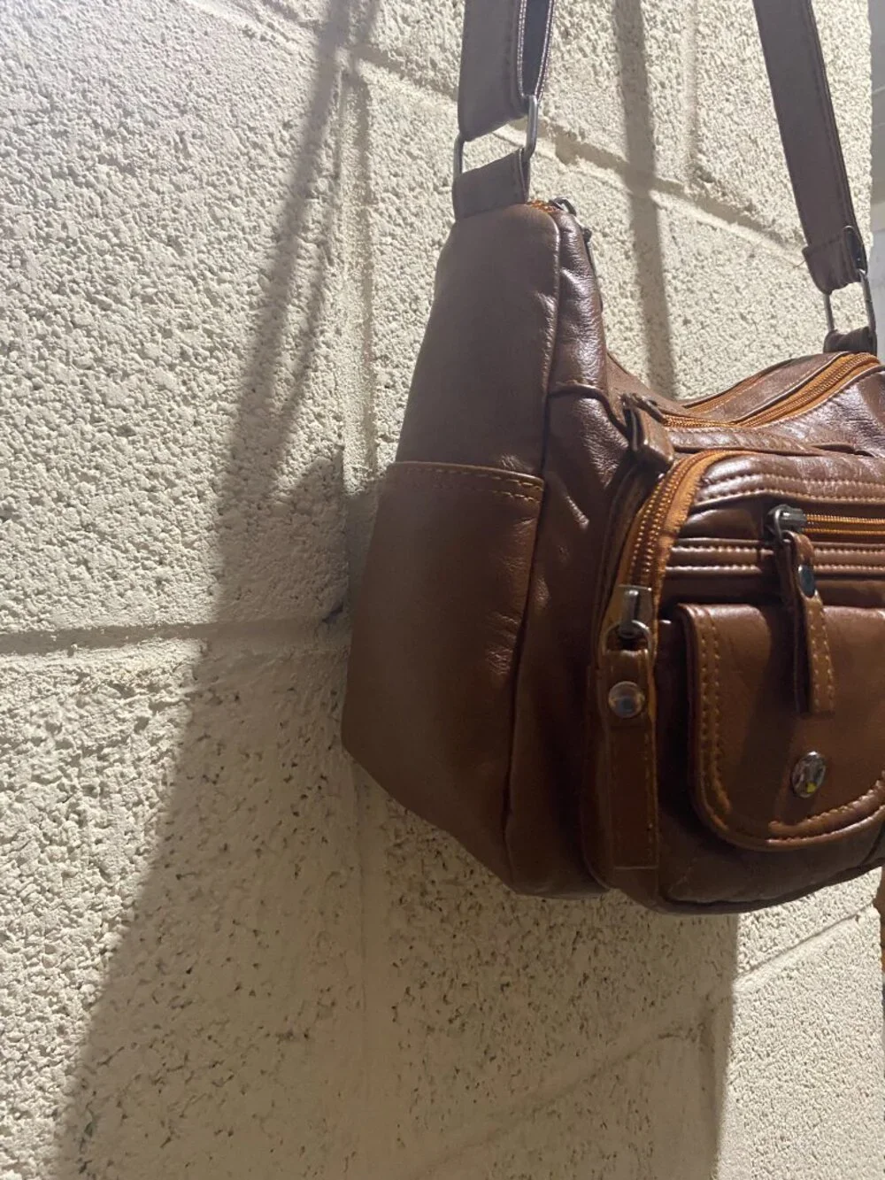 brown crossbody bag